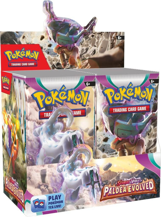 Paldea Evolved - Booster Box (Sealed Case of 6)