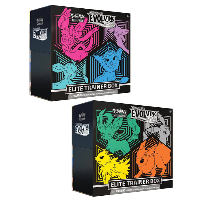 Pokemon - Evolving Skies Elite Trainer Box (Bundle of 2)